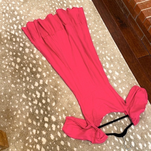 Reformation Pink Corvette Belgium Linen Dress. Size 0 - Picture 6 of 11